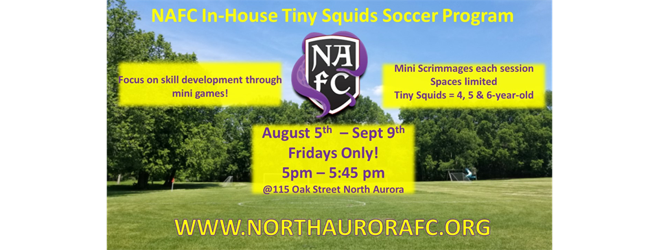 Sign up for Tiny Squids Soccer Fall session!