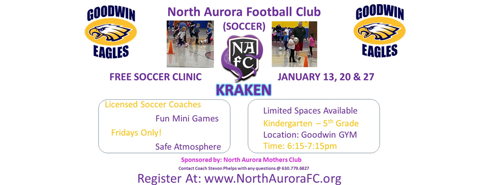 FREE Sign up for Goodwin/NAFC Winter Clinics!