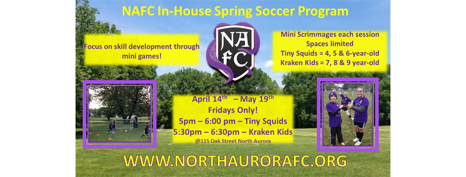Spring In House Friday Soccer!
