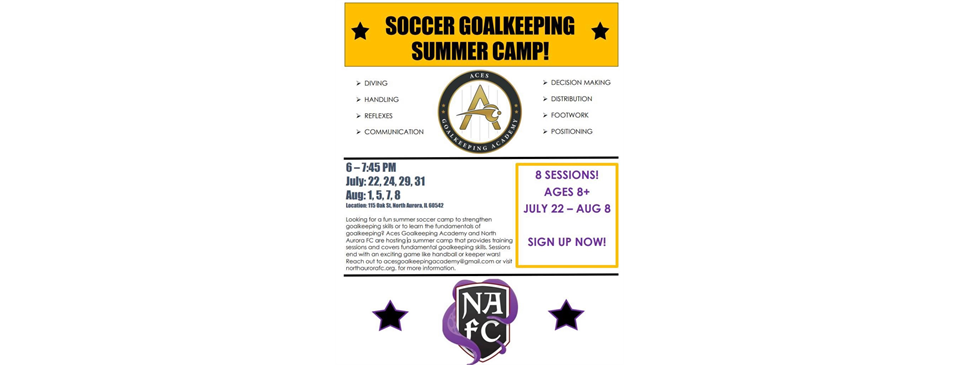 NAFC & ACE Goalkeeping!